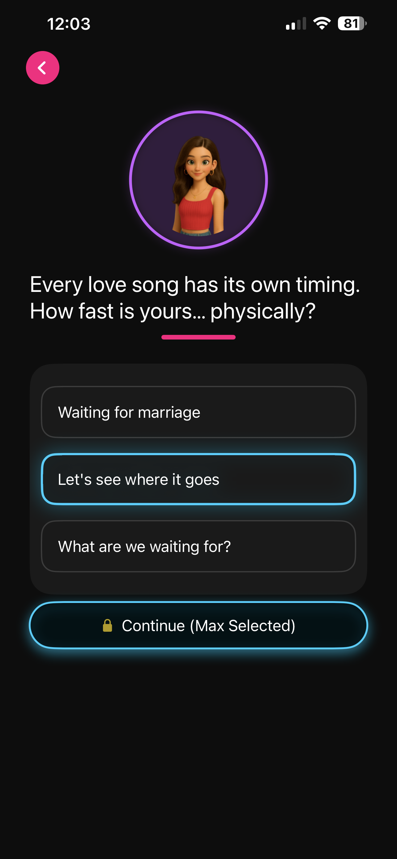 A Primal question about physical relationship timing